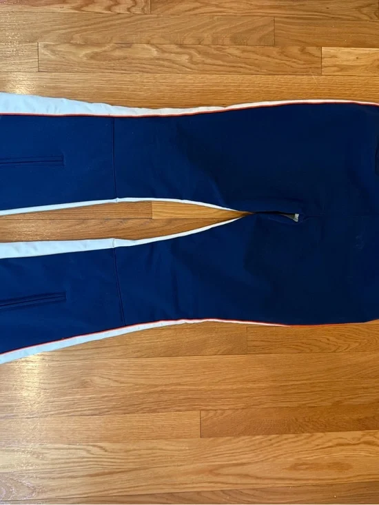 Perfect Moment Cream and Navy Ski pants - Picture 2 of 3